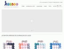 Tablet Screenshot of keeddo.com